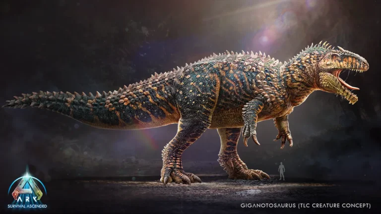 Giganotosaurus TLC Concept Rebuilds ARK’s Apex Predator Around Escalating Rage